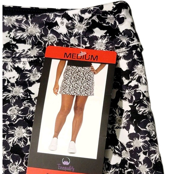Colorado Clothing Tranquility Womens M Stretch Knit Skort Windsor Terrace Floral - Picture 6 of 11